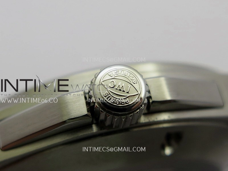 Ingenieur IW328908 SS GHF 1:1 Best Edition Green Grid Dial On SS Bracelet Miyota 9015