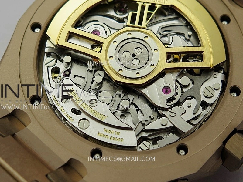 Royal Oak Chrono 26240OR RG APSF 1:1 Best Edition Silver Dial on RG Bracelet SA4401 Super Clone