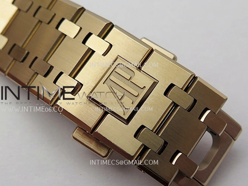 Royal Oak Chrono 26240OR RG APSF 1:1 Best Edition Silver Dial on RG Bracelet SA4401 Super Clone