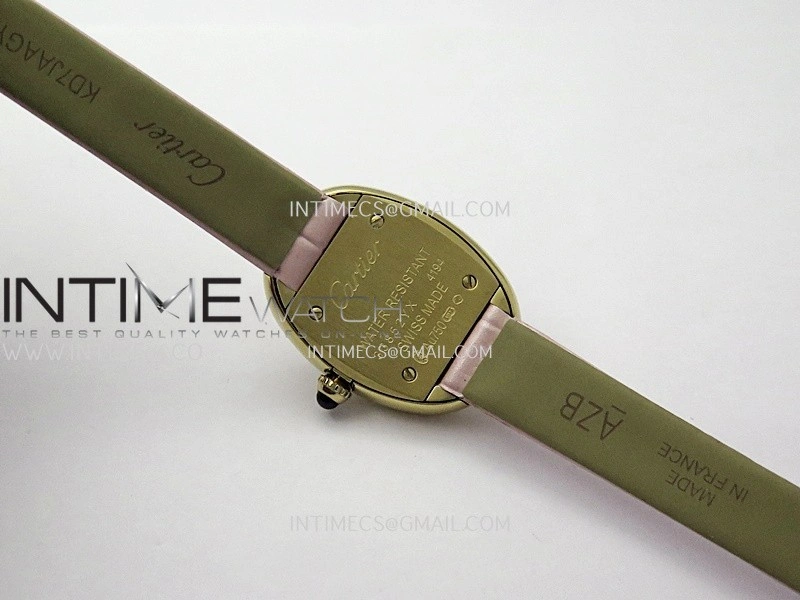 Baignoire Watch YG AF 1:1 Best Edition Pink MOP Dial On Pink Croco Strap RONDA Quartz
