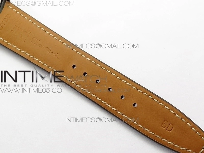 Portuguese Real PR Real Annual Calendar IW503302 RG V9F Best Edition White Dial Brown Leather Strap A52610