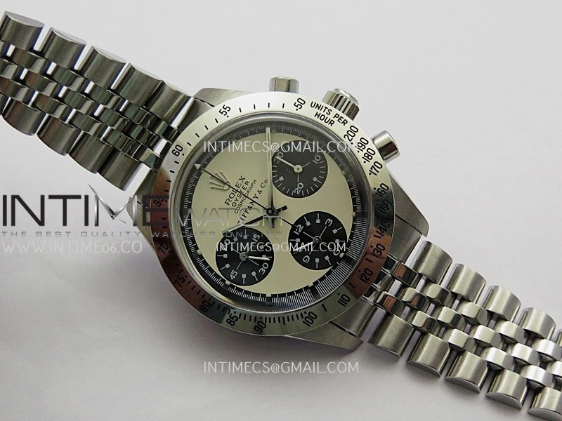 Daytona 6262 Tiffany SS MSF Best Edition Beige Dial Black Subdials On SS Jubilee Bracelet Venus 75