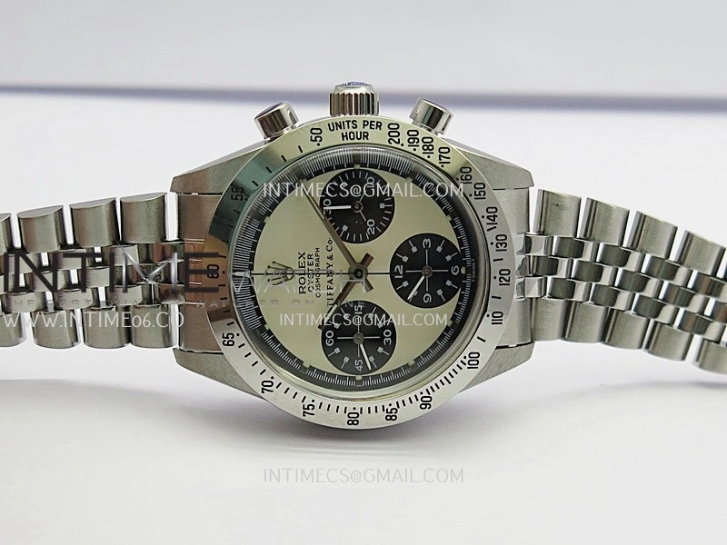 Daytona 6262 Tiffany SS MSF Best Edition Beige Dial Black Subdials On SS Jubilee Bracelet Venus 75