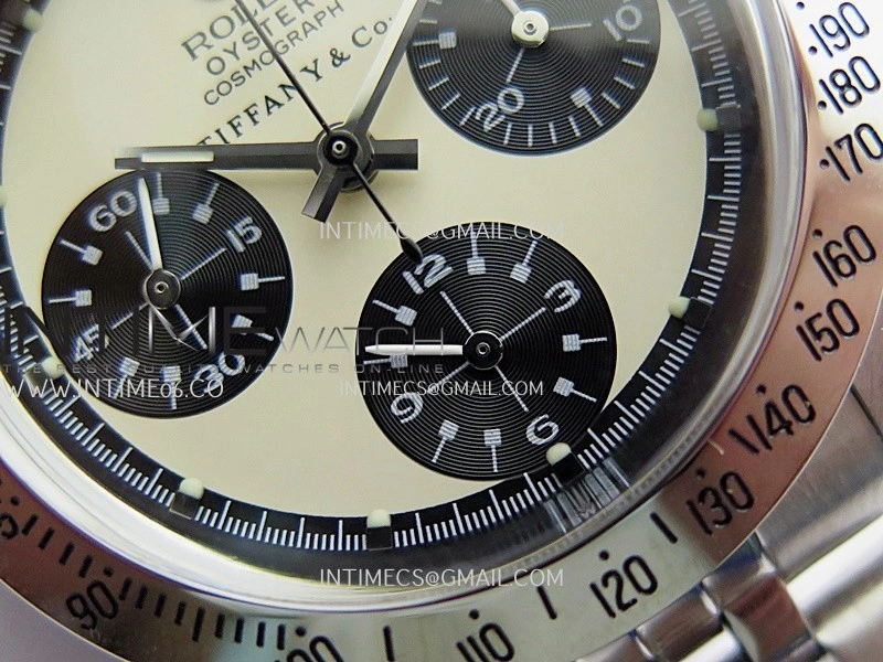 Daytona 6262 Tiffany SS MSF Best Edition Beige Dial Black Subdials On SS Jubilee Bracelet Venus 75