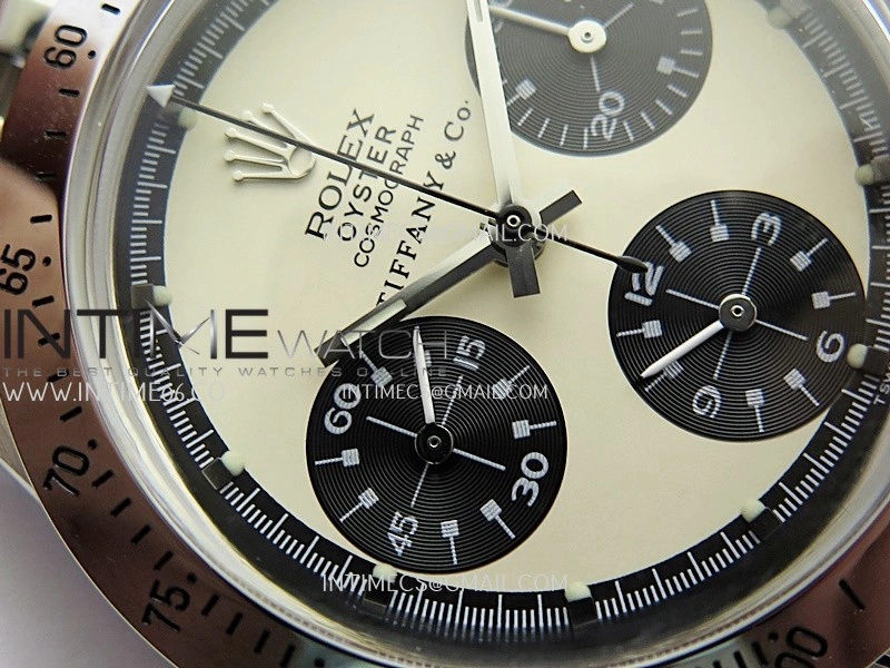 Daytona 6262 Tiffany SS MSF Best Edition Beige Dial Black Subdials On SS Jubilee Bracelet Venus 75
