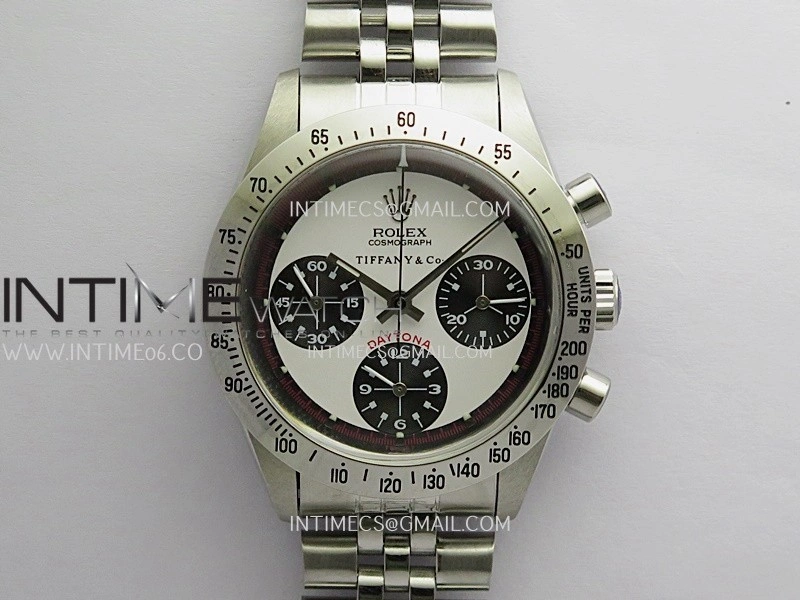 Daytona 6263 Tiffany SS MSF Best Edition White Dial Black Subdials On SS Jubilee Bracelet Venus 75