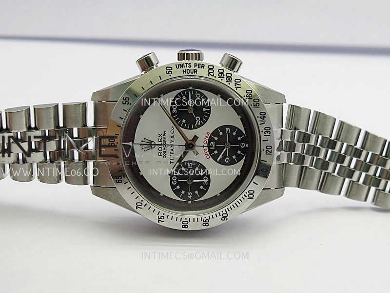 Daytona 6263 Tiffany SS MSF Best Edition White Dial Black Subdials On SS Jubilee Bracelet Venus 75