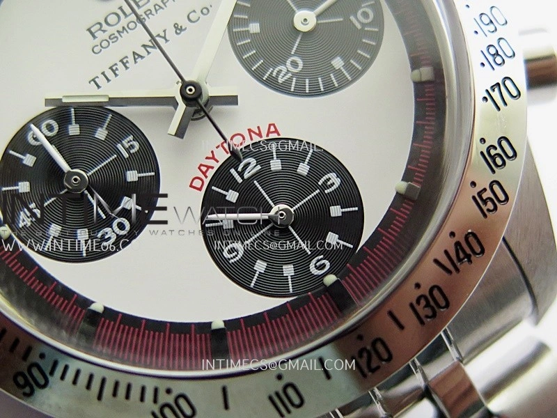 Daytona 6263 Tiffany SS MSF Best Edition White Dial Black Subdials On SS Jubilee Bracelet Venus 75