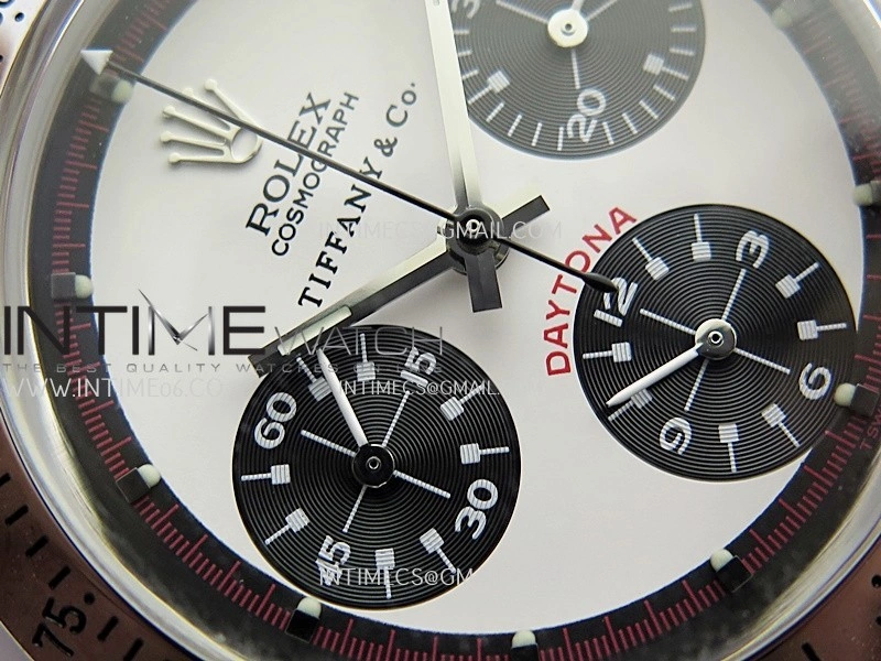 Daytona 6263 Tiffany SS MSF Best Edition White Dial Black Subdials On SS Jubilee Bracelet Venus 75