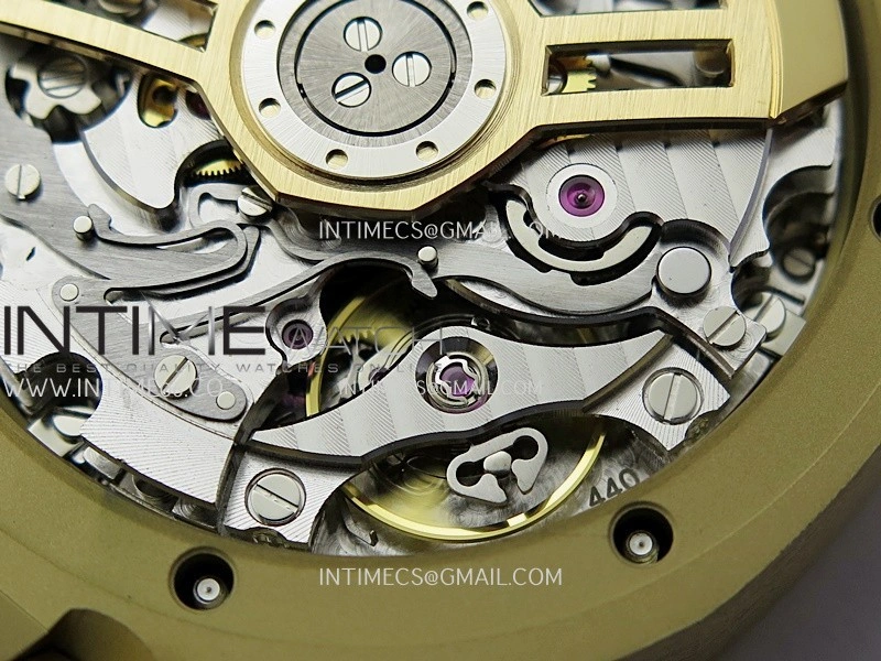Royal Oak Chrono 26240BA Frosted YG APSF 1:1 Best Edition YG Dial on Bracelet SA4401 Super Clone