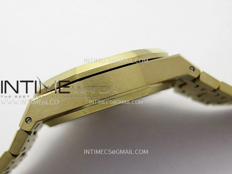 Royal Oak Chrono 26240BA YG APSF 1:1 Best Edition Ombre Gold Dial on Bracelet SA4401 Super Clone