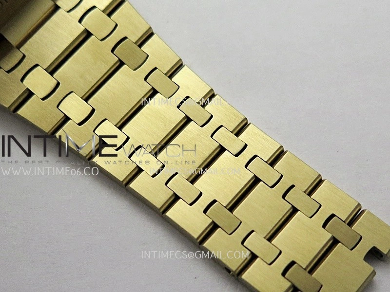 Royal Oak Chrono 26240BA YG APSF 1:1 Best Edition Ombre Gold Dial on Bracelet SA4401 Super Clone