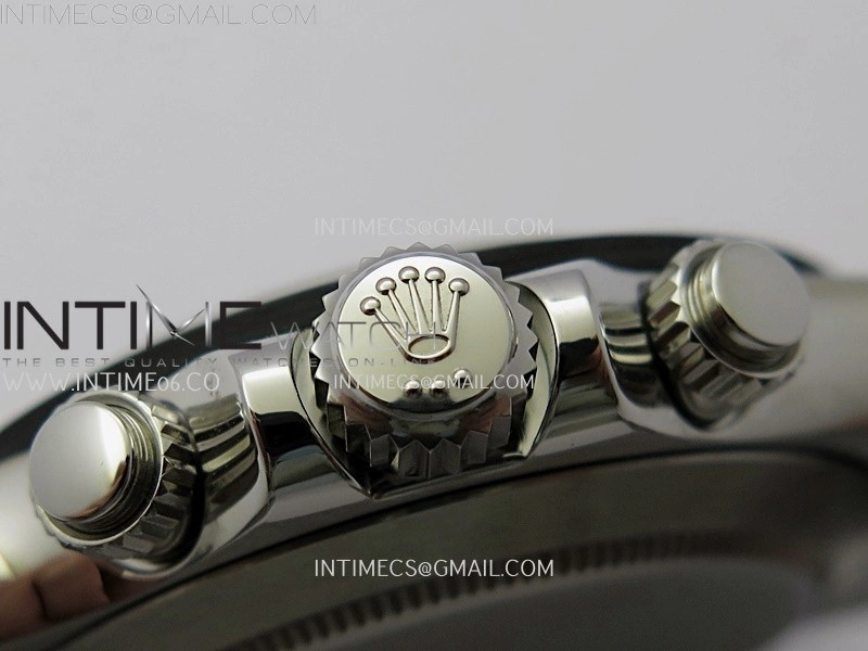Daytona Cosmograph Carbon Bezel DIWF Best Edition Skeleton Dial on SS Oyster Bracelet SA4130