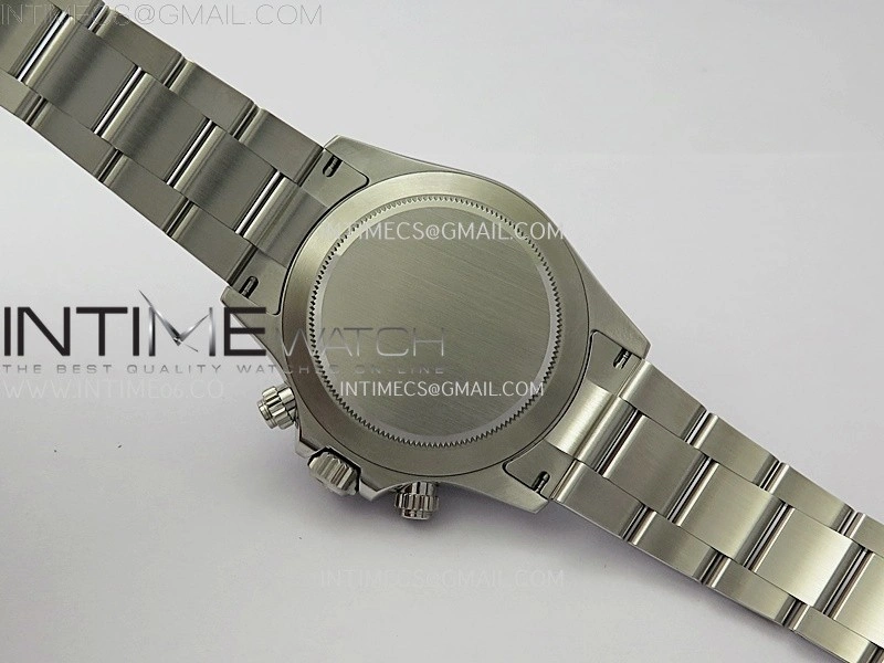 Daytona Cosmograph Carbon Bezel DIWF Best Edition Skeleton Dial on SS Oyster Bracelet SA4130