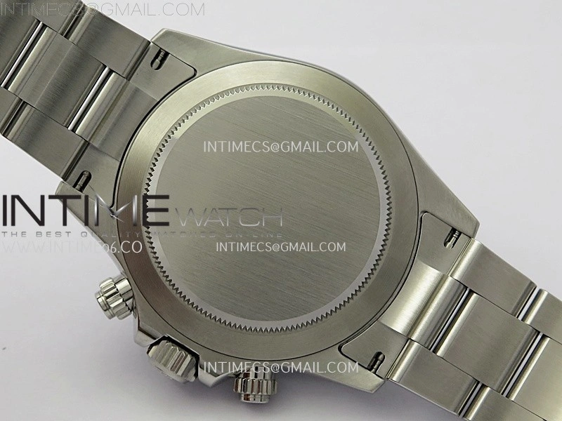 Daytona Cosmograph Carbon Bezel DIWF Best Edition Skeleton Dial on SS Oyster Bracelet SA4130
