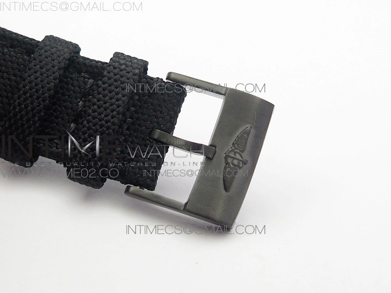 Avenger II Seawolf DLC V2 Best Black Dial Stick Markers Yellow Second Hand on Black Strap A2836
