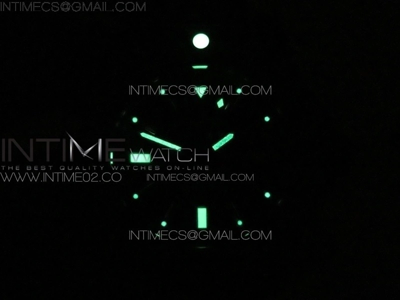 Avenger II Seawolf DLC V2 Best Black Dial Stick Markers Yellow Second Hand on Black Strap A2836