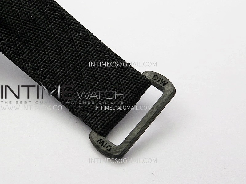 Daytona DIW Carbon White Second Hand DIWF Best Edition Skeleton Dial On Black Nylon Strap SA4130