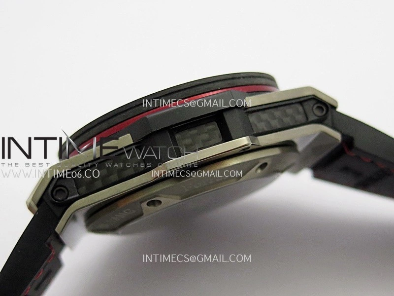 Hublot Big Bang Unico 44mm Carbon SS HBBF 1:1 Best Edition Skeleton Dial Silver Marker On Black Gummy Strap A1280
