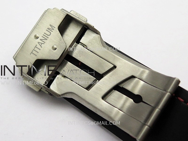 Hublot Big Bang Unico 44mm Carbon SS HBBF 1:1 Best Edition Skeleton Dial Silver Marker On Black Gummy Strap A1280