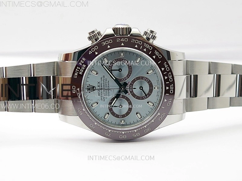 Daytona 116506 904L SS APSF 1:1 Best Edition Ice Blue Dial on 904L SS Bracelet SH4130
