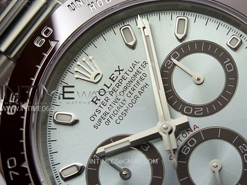 Daytona 116506 904L SS APSF 1:1 Best Edition Ice Blue Dial on 904L SS Bracelet SH4130
