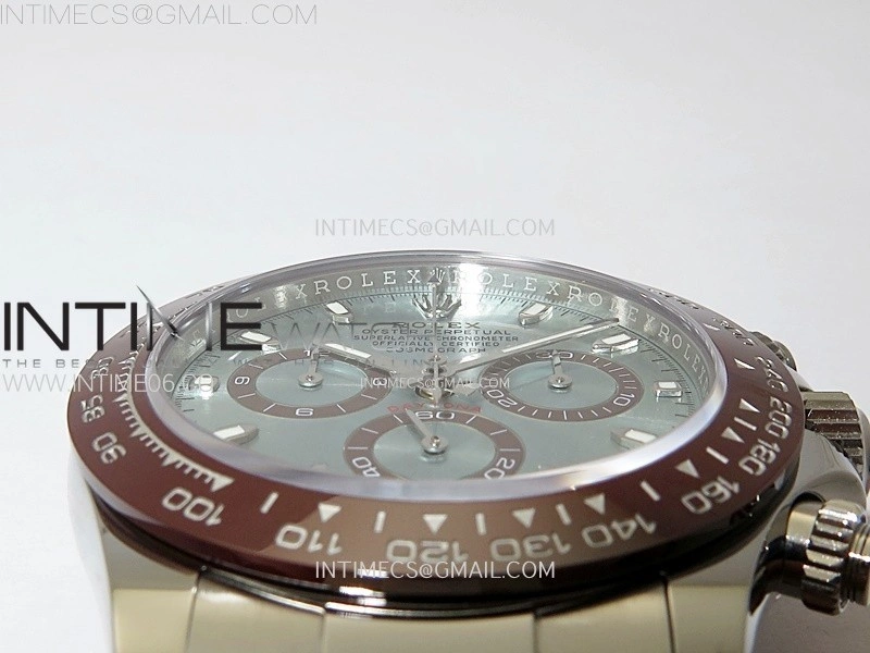 Daytona 116506 904L SS APSF 1:1 Best Edition Ice Blue Dial on 904L SS Bracelet SH4130