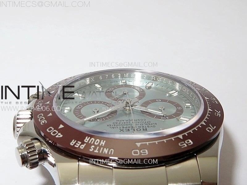 Daytona 116506 904L SS APSF 1:1 Best Edition Ice Blue Dial on 904L SS Bracelet SH4130