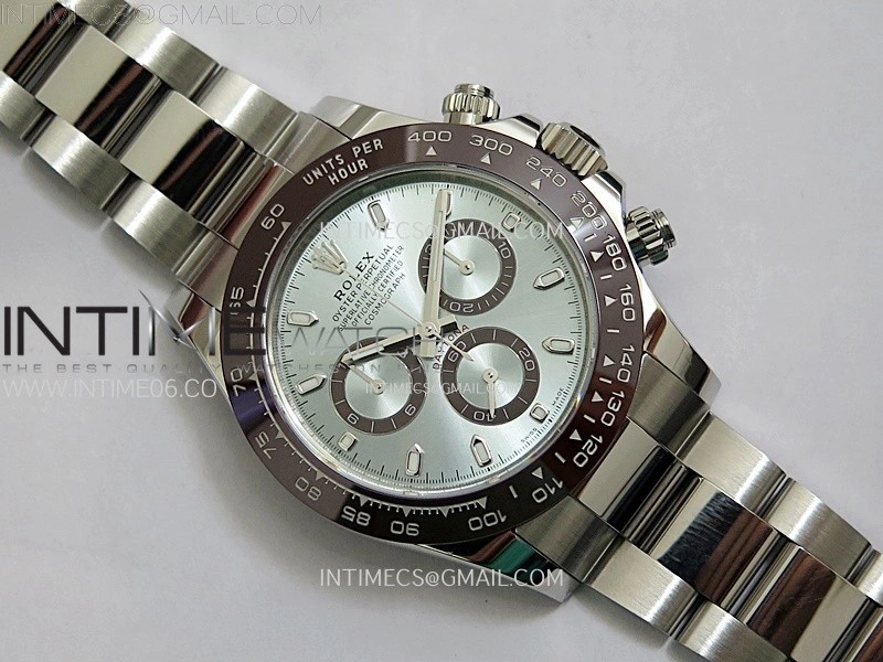 Daytona 116506 904L SS APSF 1:1 Best Edition Ice Blue Dial on 904L SS Bracelet SH4130
