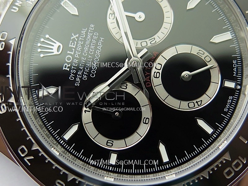 2023 Daytona 126500 904L Steel APSF 1:1 Best Edition Black Dial on 904L SS Bracelet SH4131
