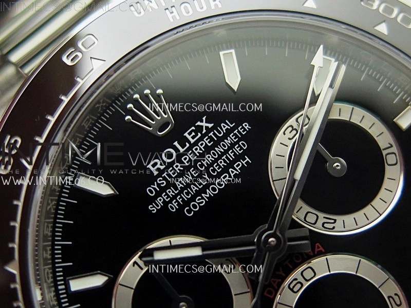 2023 Daytona 126500 904L Steel APSF 1:1 Best Edition Black Dial on 904L SS Bracelet SH4131