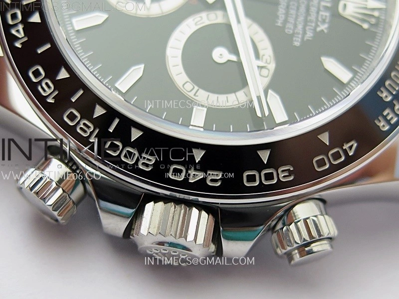 2023 Daytona 126500 904L Steel APSF 1:1 Best Edition Black Dial on 904L SS Bracelet SH4131