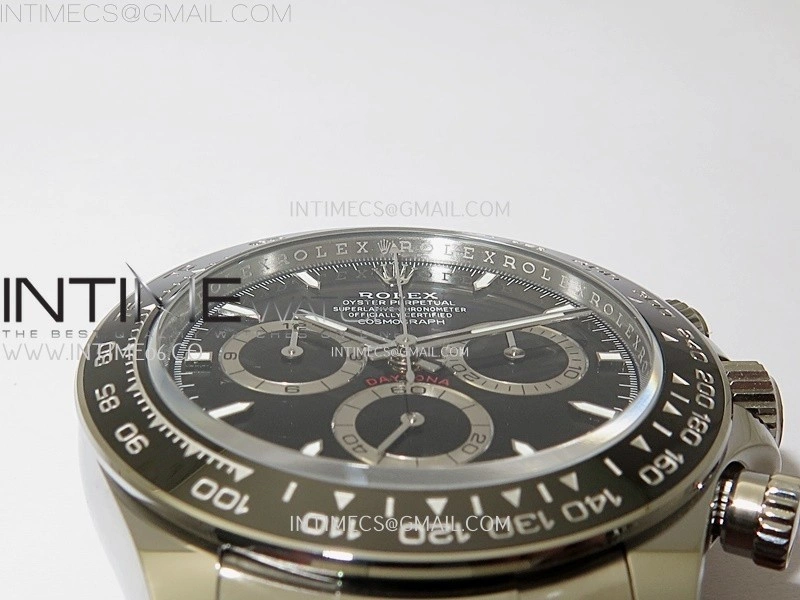 2023 Daytona 126500 904L Steel APSF 1:1 Best Edition Black Dial on 904L SS Bracelet SH4131
