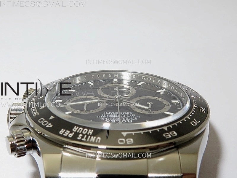 2023 Daytona 126500 904L Steel APSF 1:1 Best Edition Black Dial on 904L SS Bracelet SH4131