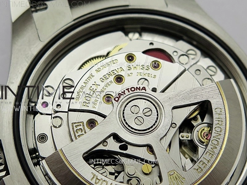 2023 Daytona 126500 904L Steel APSF 1:1 Best Edition Black Dial on 904L SS Bracelet SH4131