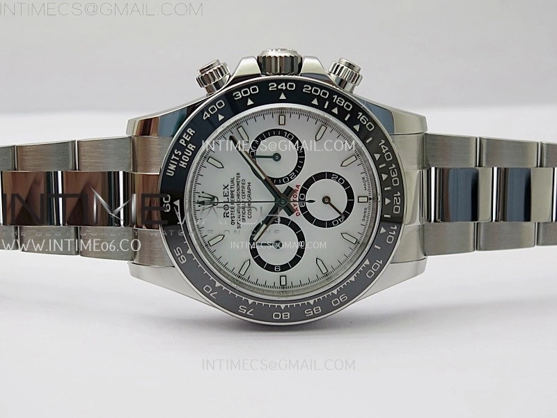 2023 Daytona 126500 904L Steel APSF 1:1 Best Edition White Dial on 904L SS Bracelet SH4131