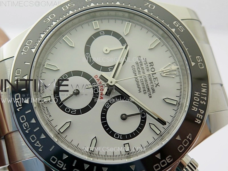 2023 Daytona 126500 904L Steel APSF 1:1 Best Edition White Dial on 904L SS Bracelet SH4131