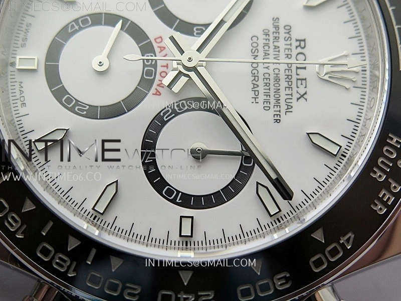 2023 Daytona 126500 904L Steel APSF 1:1 Best Edition White Dial on 904L SS Bracelet SH4131