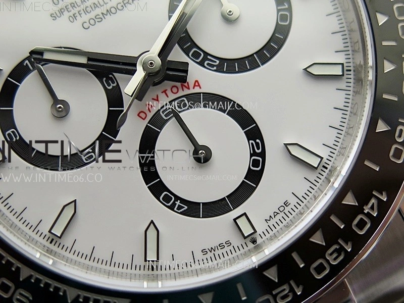 2023 Daytona 126500 904L Steel APSF 1:1 Best Edition White Dial on 904L SS Bracelet SH4131