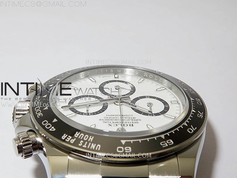 2023 Daytona 126500 904L Steel APSF 1:1 Best Edition White Dial on 904L SS Bracelet SH4131