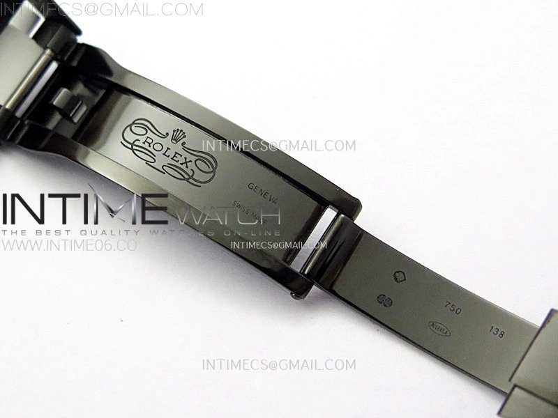 Daytona PVD Carbon Bezel GETF Best Blaken Skeleton Dial on White Rubber Strap SA4130