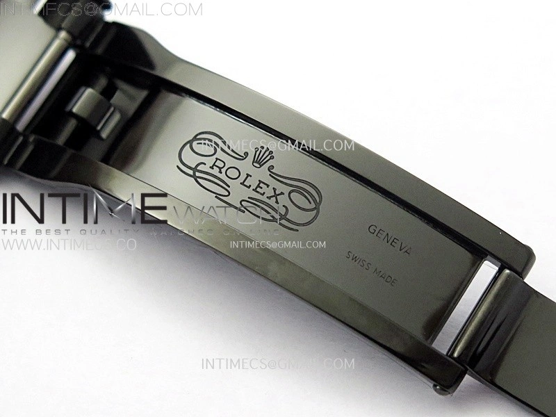 Daytona PVD Carbon Bezel GETF Best Blaken Skeleton Dial on White Rubber Strap SA4130