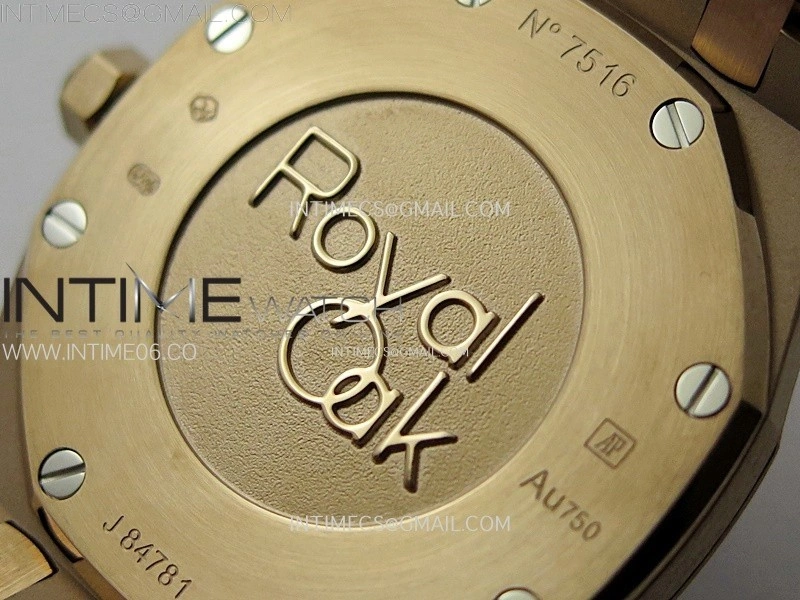 Lady Royal Oak 33mm 67651 Diamonds Bezel RG ZF 1:1 Best Edition Brown Textured Dial on RG Bracelet RONDA Quartz