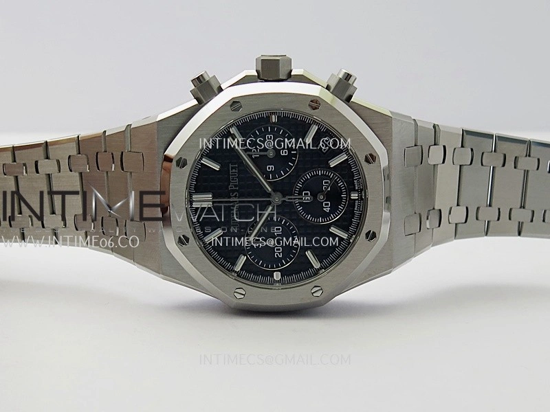 Royal Oak Chrono 26240 SS V2 APSF 1:1 Best Edition Blue Dial on SS Bracelet SA4401 Super Clone
