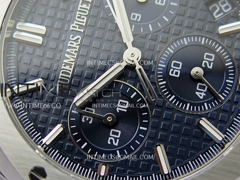 Royal Oak Chrono 26240 SS V2 APSF 1:1 Best Edition Blue Dial on SS Bracelet SA4401 Super Clone