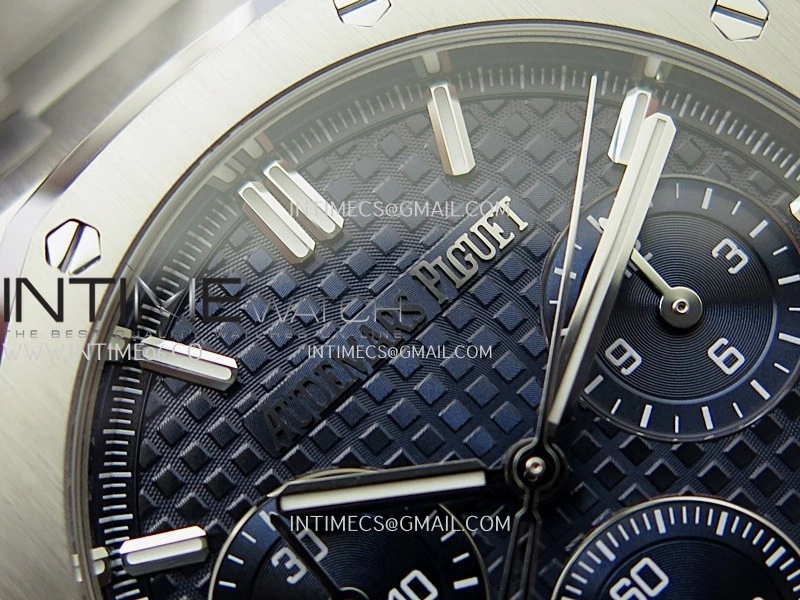 Royal Oak Chrono 26240 SS V2 APSF 1:1 Best Edition Blue Dial on SS Bracelet SA4401 Super Clone