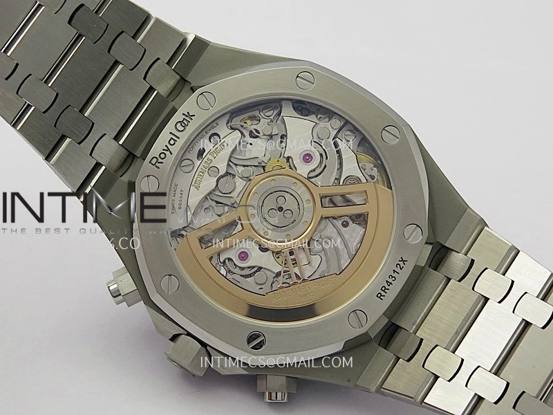 Royal Oak Chrono 26240 SS V2 DDF 1:1 Best Edition Black Dial On SS Bracelet Super Clone DD4401