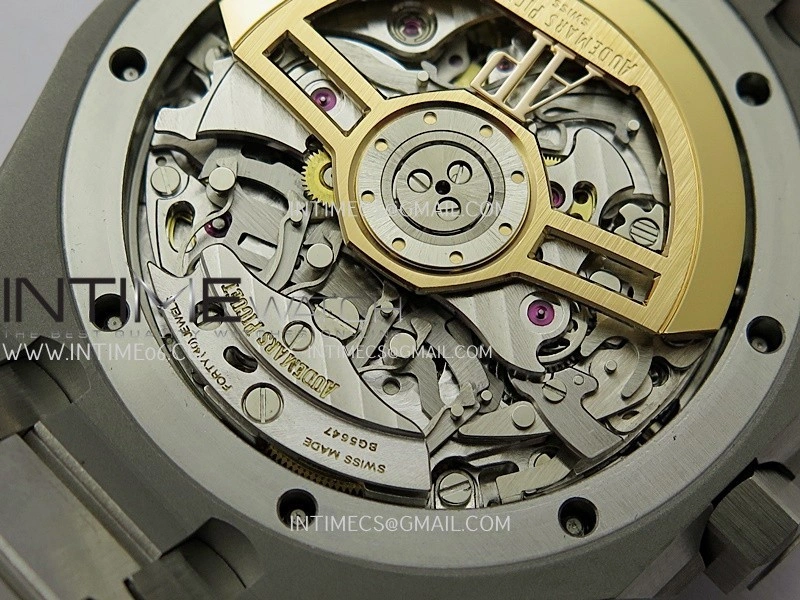 Royal Oak Chrono 26240 SS V2 DDF 1:1 Best Edition Black Dial On SS Bracelet Super Clone DD4401