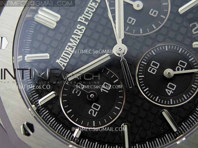 Royal Oak Chrono 26240 SS V2 DDF 1:1 Best Edition Black Dial On SS Bracelet Super Clone DD4401