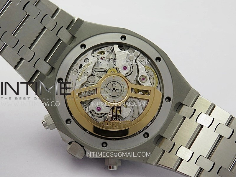 Royal Oak Chrono 26240 SS V2 DDF 1:1 Best Edition Green Dial On SS Bracelet Super Clone DD4401